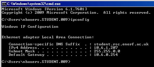 TCP/IP Configuration